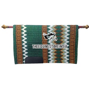 Western Show Saddle Pads - Handmade Show Pads - Wool Pads
