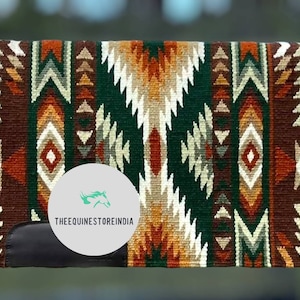 Western Show Ranch Pads - Handmade Ranch Pads - Wool Pads - Solid Custom pads - Ranch Pads - show pads