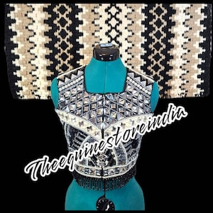 Western Show Vests - Show Vests- Showmanship Vests -Western Show vest With Matching Pads