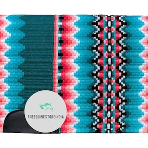 Western Show Saddle Pads - Handmade Show Pads - Wool Pads