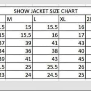 Chaleco Bling Western Show: combinación de camisa de espectáculo de tejido elástico imagen 3