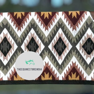 Western Show Ranch Pads - Handmade Ranch Pads - Wool Pads - Solid Custom pads - Ranch Pads - show pads