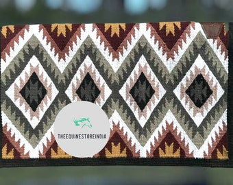 Western Show Ranch Pads - Handmade Ranch Pads - Wool Pads - Solid Custom pads - Ranch Pads - show pads