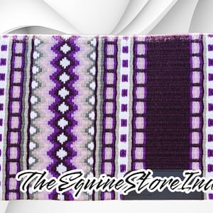 Western Show Saddle Pads - Handmade Show Pads - Wool Pads