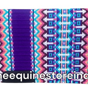 Western Show Saddle Pads - Handmade Show Pads - Wool Pads