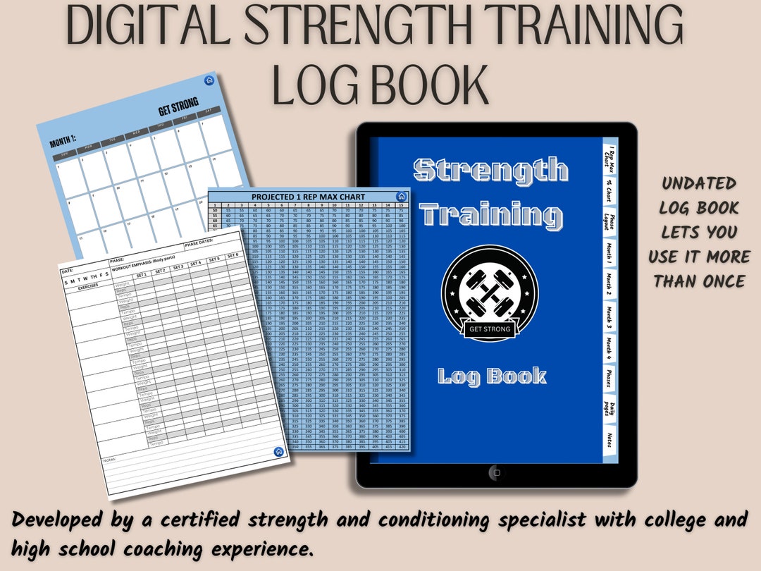 Digital Workout Planner, Digital Fitness Planner, Goodnotes Planner