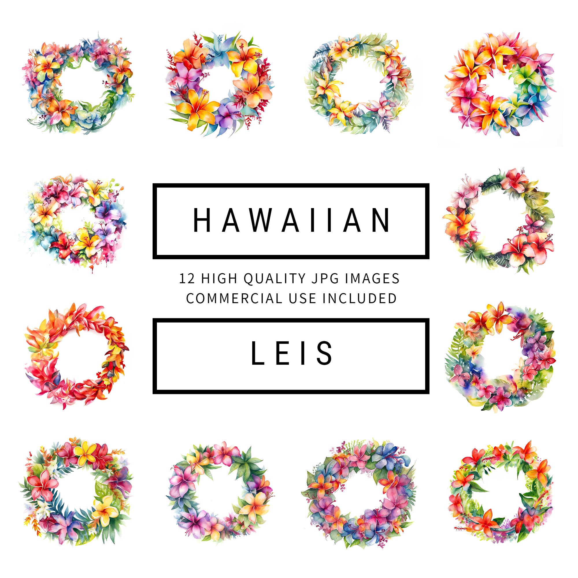 Hawaii Flower Ley Clipart hawaii-flower-ley-clipart