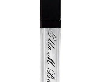 Light up lipgloss with mirror in shade "Crystal drip" - Clear