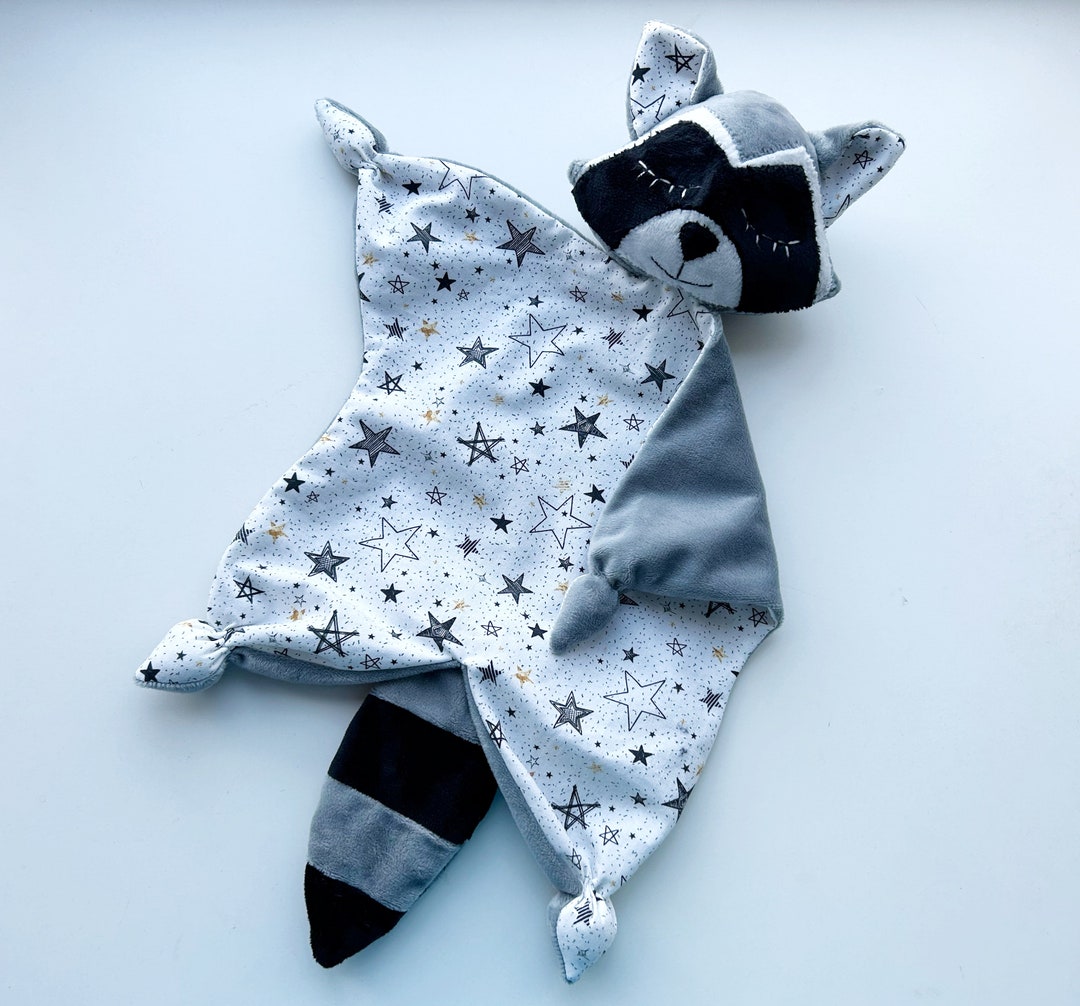 Ity By Ingenuity Cozy Raccoon Lovey – Soft Floral Security Blanket For Newborns & Babies - View #7