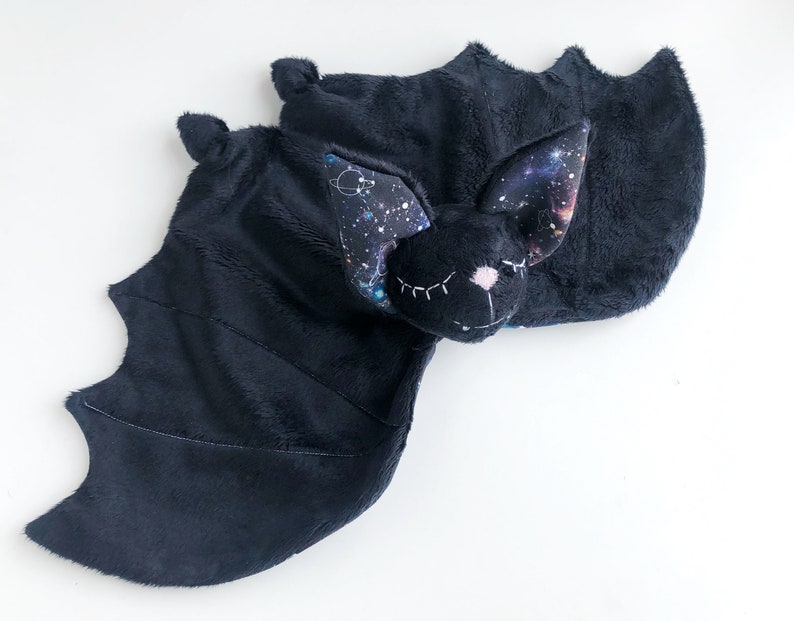 Bat Lovey Security Blanket Baby Lovey Bat Plush Etsy