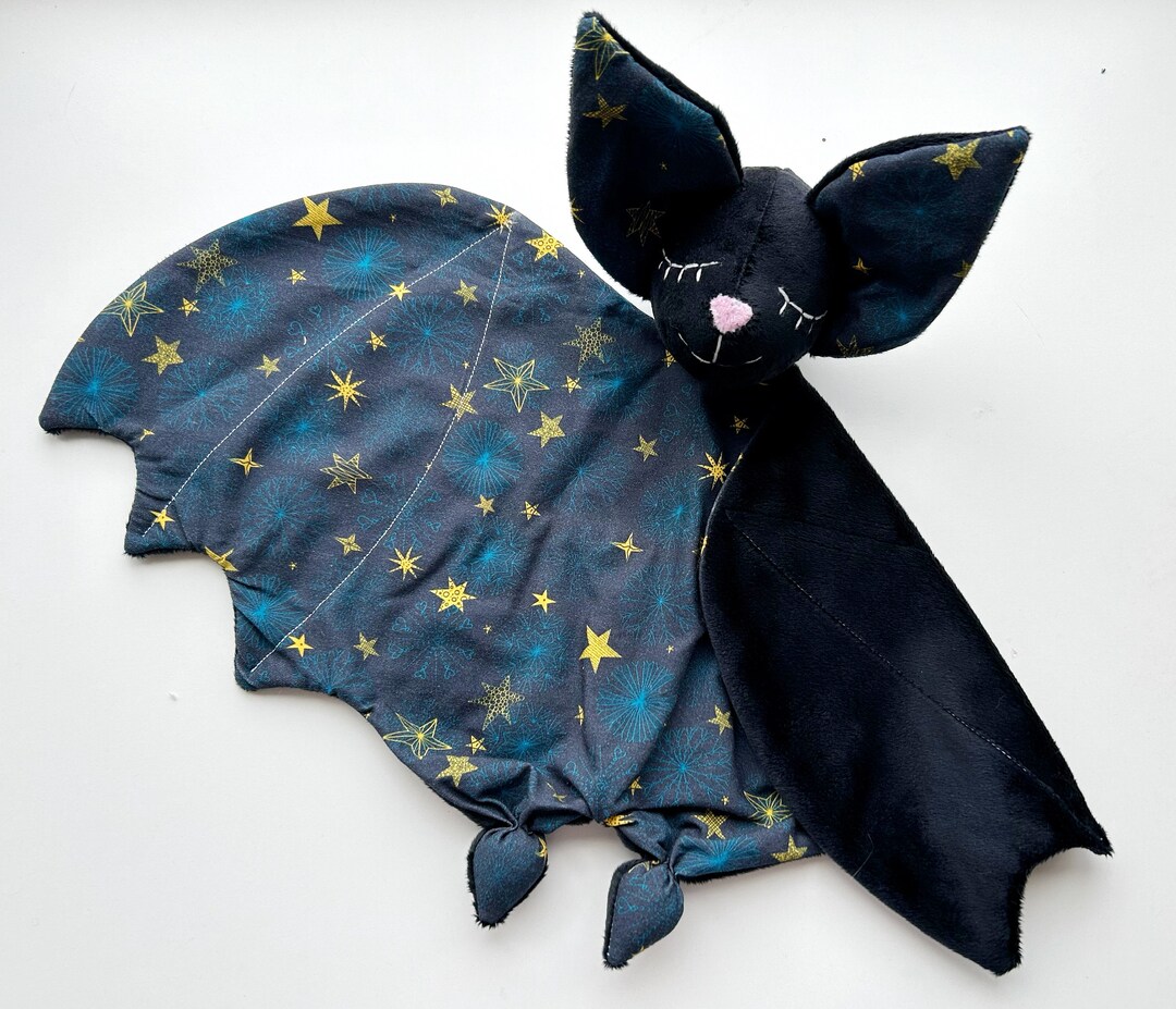 Personolized Bat Lovey Baby Shower Gift, Cute Bat Plush for Baby Etsy