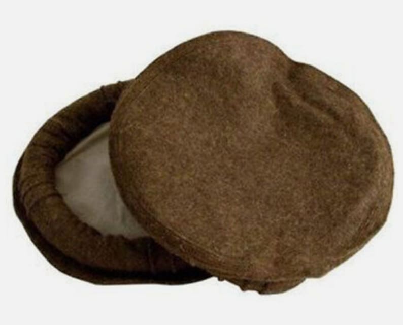 Traditional Afghan Pashtoon Chitrali Donut Shape Round Woolen Cap for ...