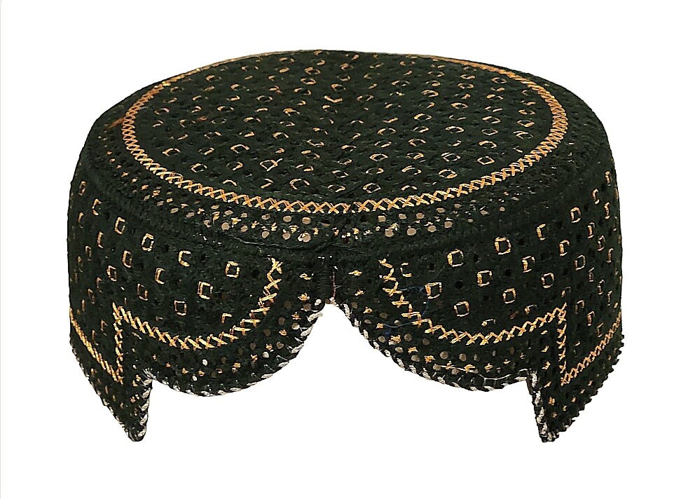 Embroidered Pashtoon Balochi Cap, Traditional Sindhi Hat - 22 Inch - Etsy