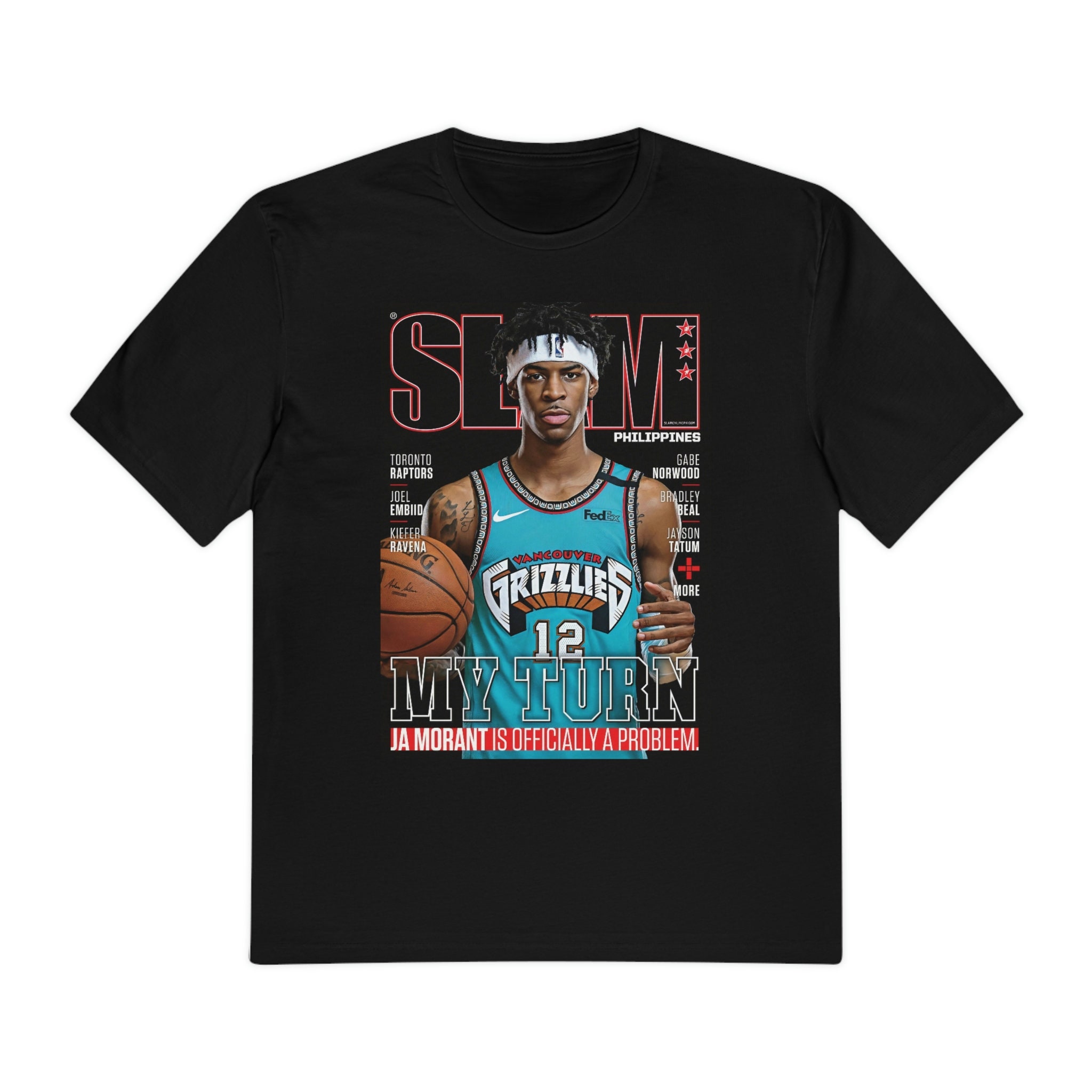 Discover Ja Morant vintage Slam Magazine T-shirt