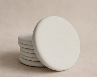 Ceramic Light Fixture Colour Sample | Bone White