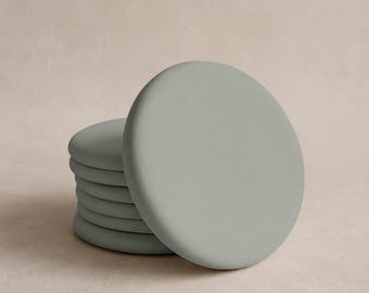 Ceramic Light Fixture Colour Sample | Fog Gray