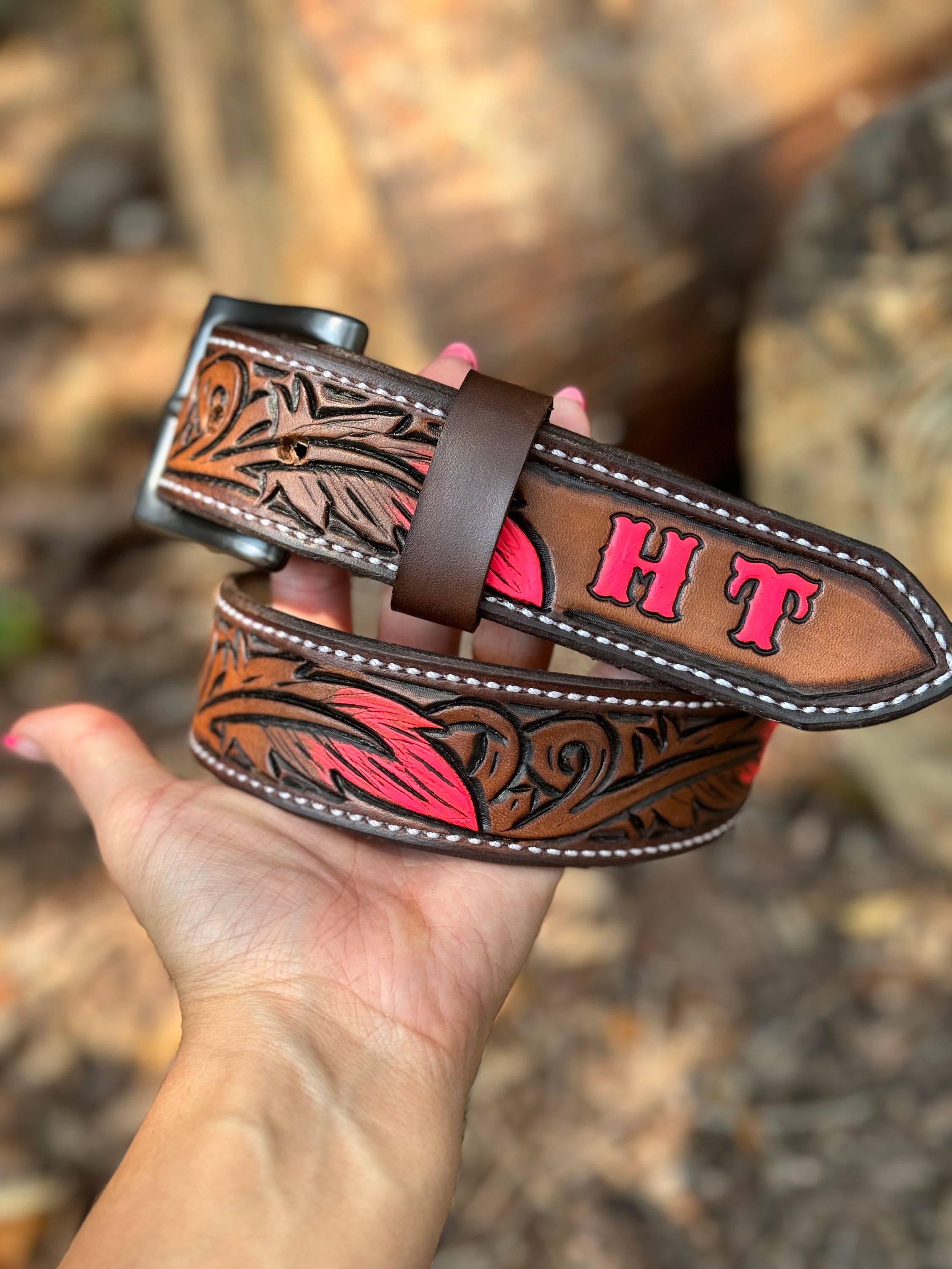 Custom Leather Belt