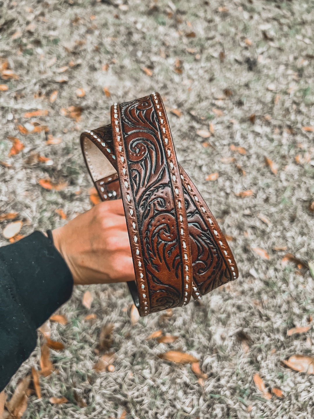 Custom Leather Belt - Etsy