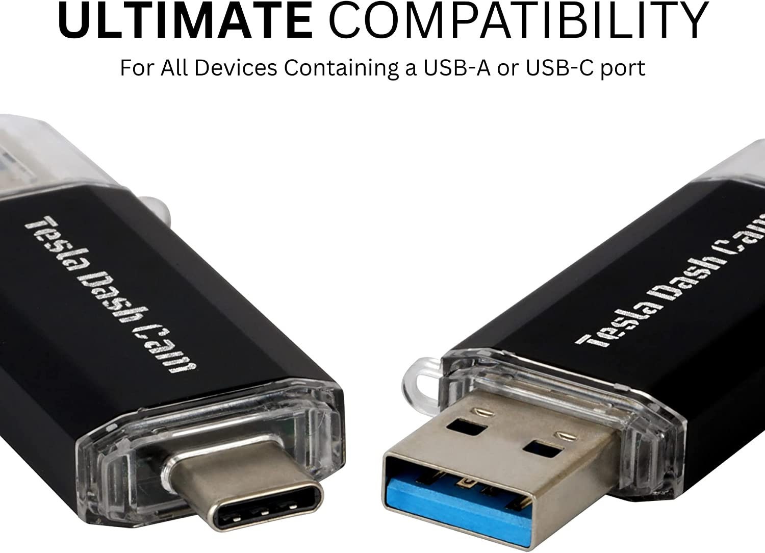 Tesla USB Flash Drive Dashcam USBC Sentry Mode Thumb Drive Tesla ...