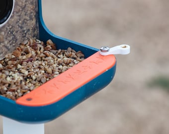 Standoff arm for Bird Buddy suet holder or accessories - with stainless steel screws - Bird Buddy bird feeder and suet cup not included