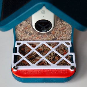 Seed Grid Insert Tossing Protection add-on for Bird Buddy bird feeder - Fight Seed Spilling - does not include Bird Buddy bird feeder