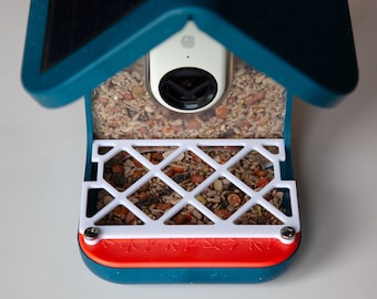 Seed Grid Insert Tossing Protection add-on for Bird Buddy bird feeder - Fight Seed Spilling - does not include Bird Buddy bird feeder