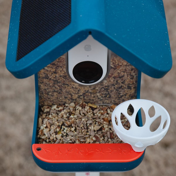 Suet holder cup for Bird Buddy bird feeder - with stainless steel screw - does not include Bird Buddy, perch, fence or suet