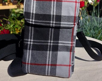 Tartan Cross over Tasche Etsy