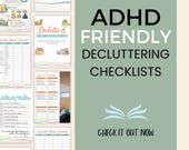 Declutter Planner Printable | Cleaning & Home Organization Binder | Room by Room Checklists | Home Reset System | Mom Life Organizer