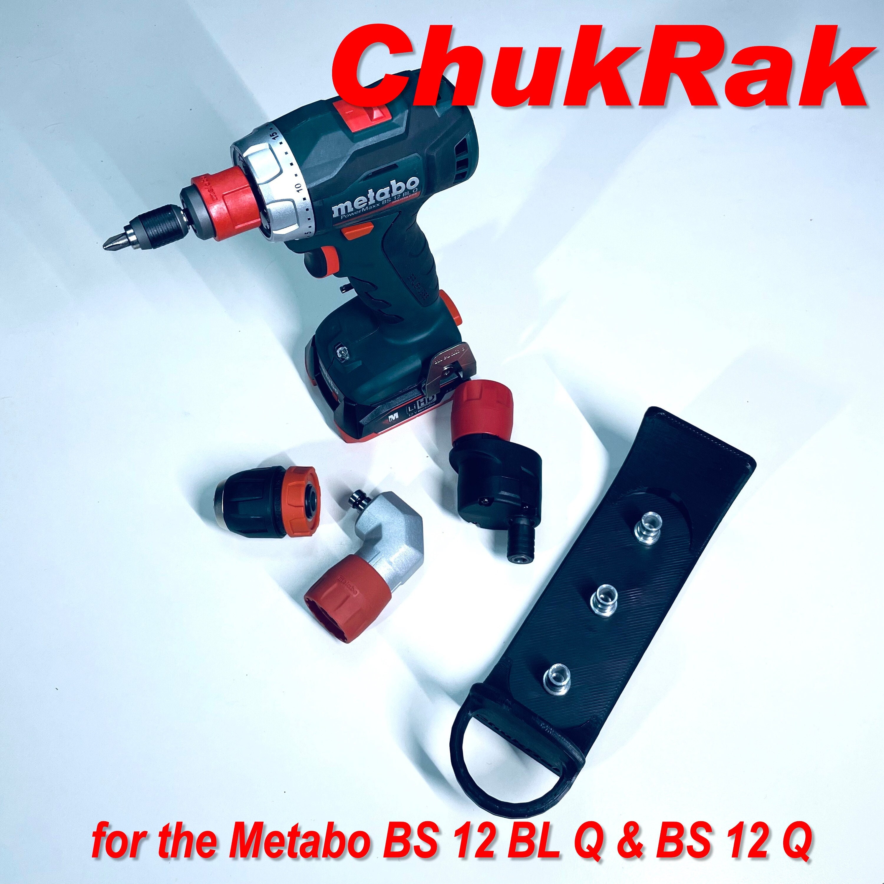 Chukrak Chuck Carrier for the Metabo Powermaxx BS12BLQ Drill - Etsy