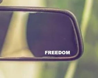 Tiny Freedom Sticker, Freedom Sticker for Car, American Freedom Sticker, Freedom Decal, Car Accessory Stickers, Eject Sticker
