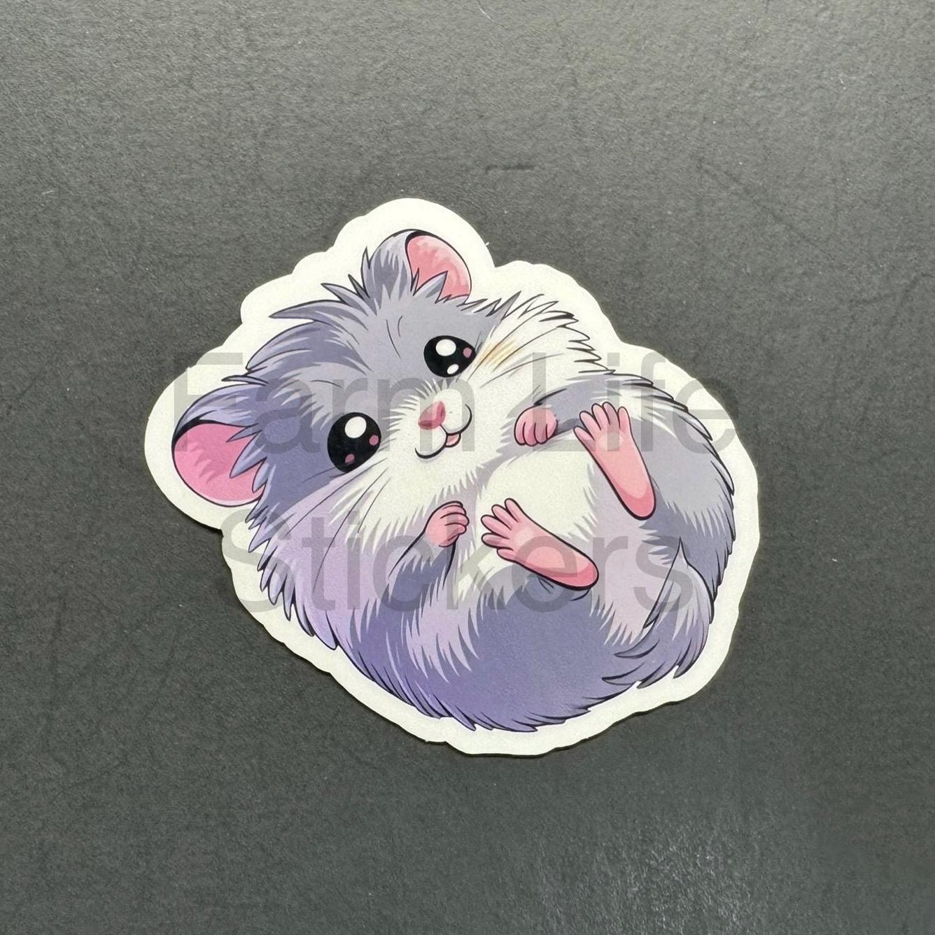 Hamseter Sticker Hamster Sticker, Cute Hamster Sticker, Personalized Hamster Gift, Gifts ...