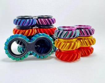 Gear Fidget Spinner, Portable Stress Relief, 3D Printed Fidget Toy, Stocking Stuffer Fidget Toy, Fidget Toy For Kid, Fidget Gear Toy,