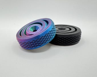 Gyroscopic Fidget Spinner, Portable Stress Relief, 3D Printed Fidget Toy, Stocking Stuffer Fidget Toy, Fidget Toy For Kid, Gyro Fidget Toy