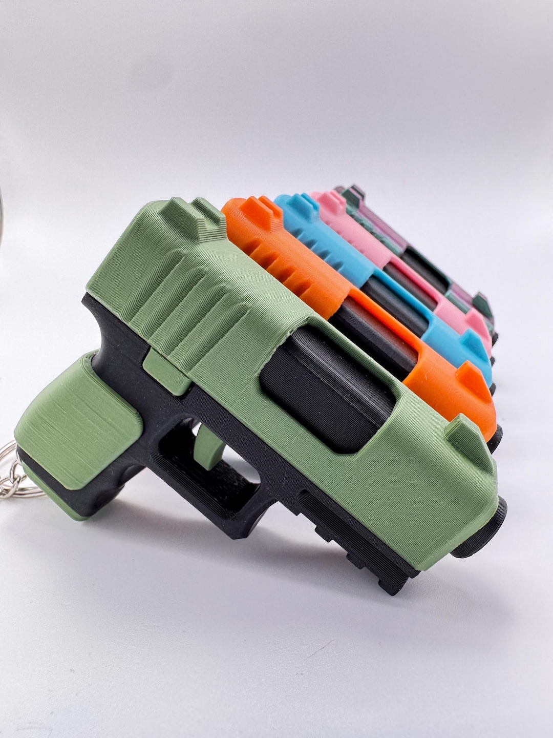 Proxy Python Fidget Gun Slide Action Fidget Keychain, Gun Fidget, Pistol Fidget, 3D Printed Gun ...