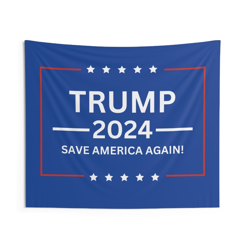 Trump 2024 Banner Trump 2024 Flag 2024 Election Etsy