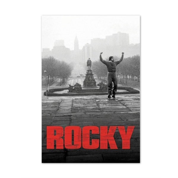 Rocky Poster - Limited Edition Print - Movie Poster - Multiple Sizes - Sylvester Stallone