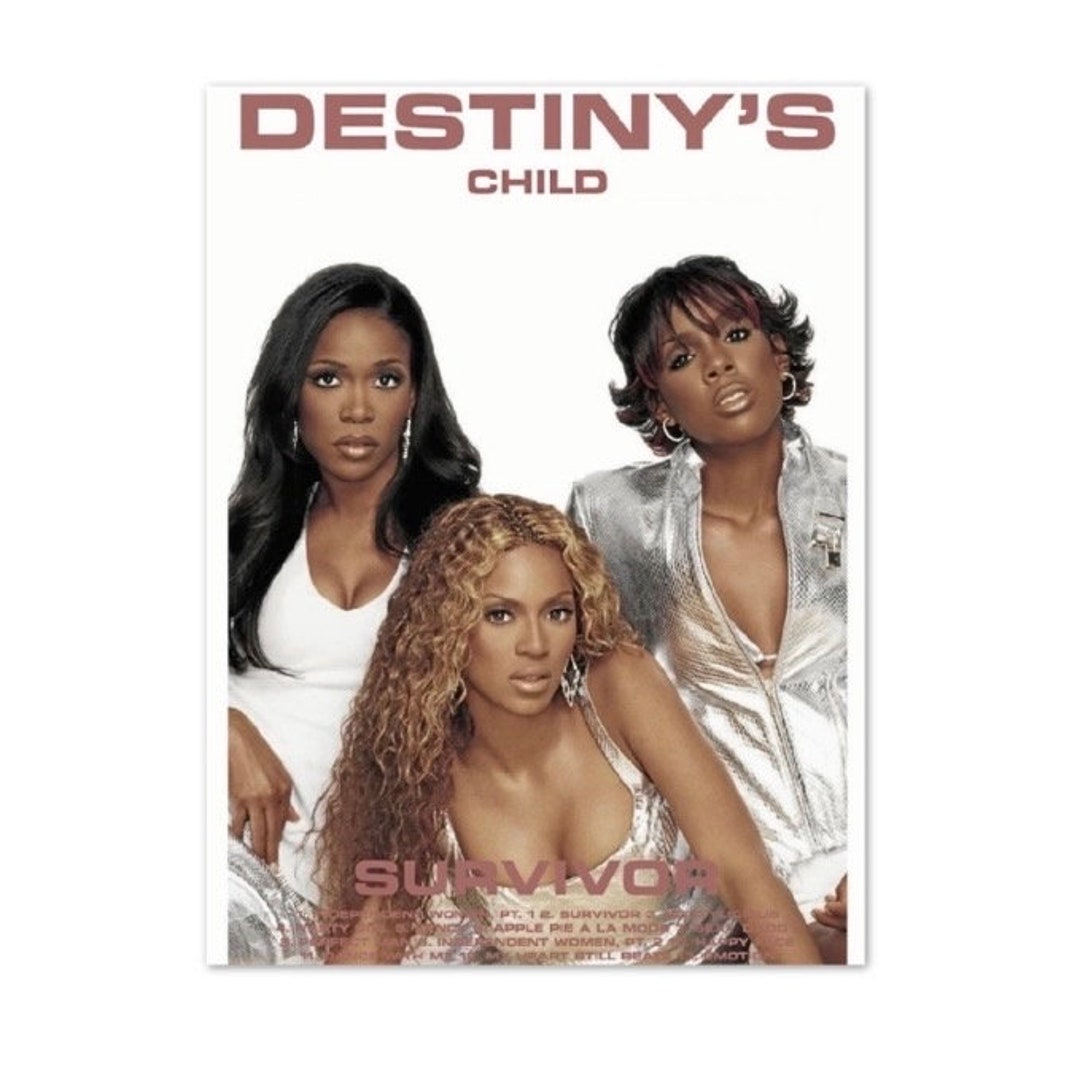 Destinys Child Poster Limited Edition Print Rnb Poster Etsy