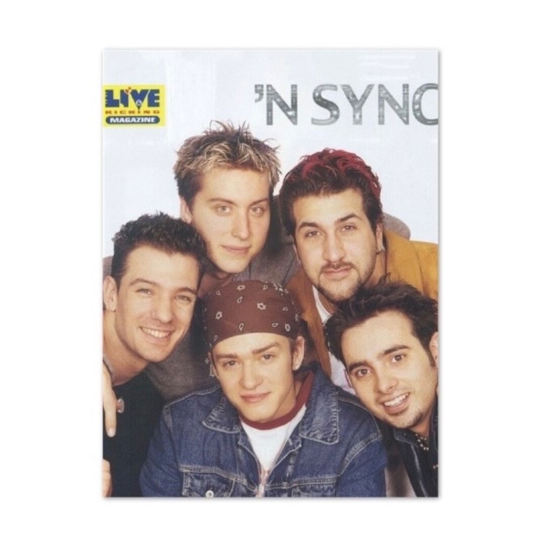 NSYNC Group Headshot Portrait Promo 8x10" Photo Pre-2012 L1738A