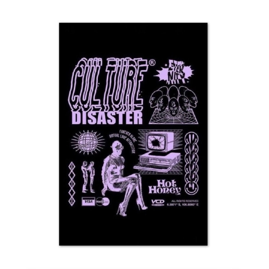 Rave Poster Limited Edition Print Street Poster Multiple Sizes Etsy UK