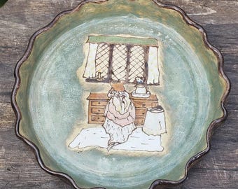 Brambly Hedge themed tart pan.