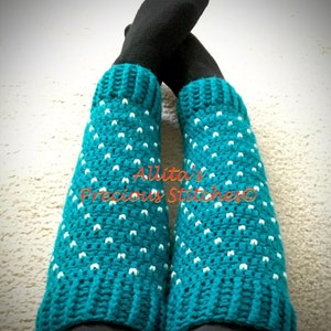 Handmade Crochet Leg Warmers