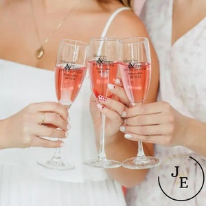 Decalcomanie da sposa / SOLO DECALCOMANIE / Decalcomanie da damigella d'onore / Decalcomanie da matrimonio / Decalcomania in vinile per matrimonio / Adesivo per sposa e sposo / Decalcomanie da sposa