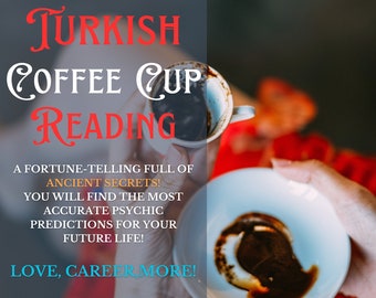 Same Hour Turkish Coffee Cup Reading | Psychic Blind Reading | Love, Career, General Reading - Fortune Teller By Psychic Mien