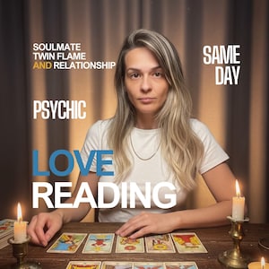 Psychische Liebeslesung am selben Tag | Soulmate, Twin Flame & Beziehungs-Psychic Predictions - Medium Reading, Wahrsagerin