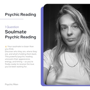 Soulmate Psychic Reading | Love, Soulmate & Twin Flame Reading | Accurate Tarot Medium Reading for Clarity and Future Guidance