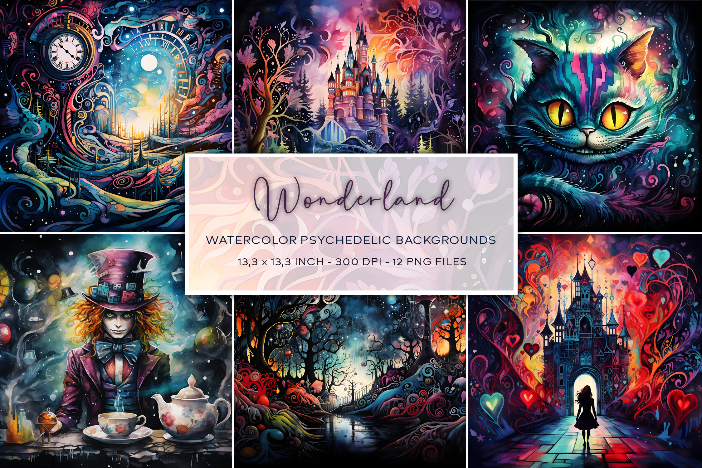 Creepy Alice In Wonderland Wallpaper