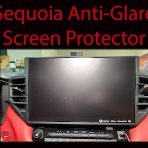 23-25 Toyota Sequoia Anti-Glare/Anti Fingerprint Screen Protector