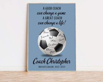 Fußball-Trainer-Geschenk Personalisiertes Trainer-Geschenk Fußball-Trainer-Dankeschön-Geschenk Benutzerdefinierte Fußball-Fußball-Trainer-Geschenk aus Fußball-Trainer-Ruhestand
