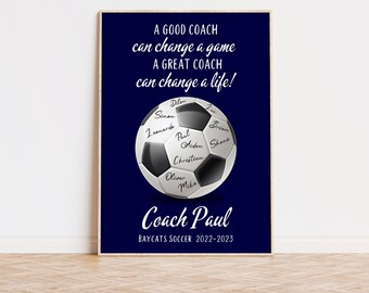 Fußball-Trainer-Geschenk Personalisiertes Trainer-Geschenk Fußball-Trainer-Geschenk Benutzerdefinierte Fußball-Fußball-Trainer-Geschenk von Fußball-Mama-Dankeschön-Trainer-Geschenk